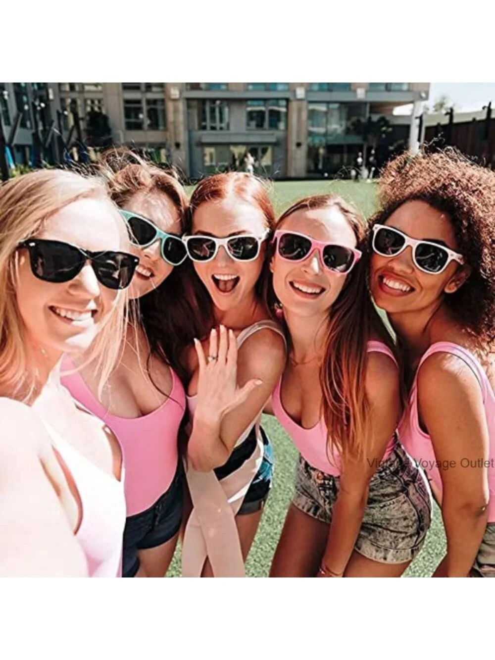 12 Pack Retro Square Sunglasses Party Favors Unisex Adults